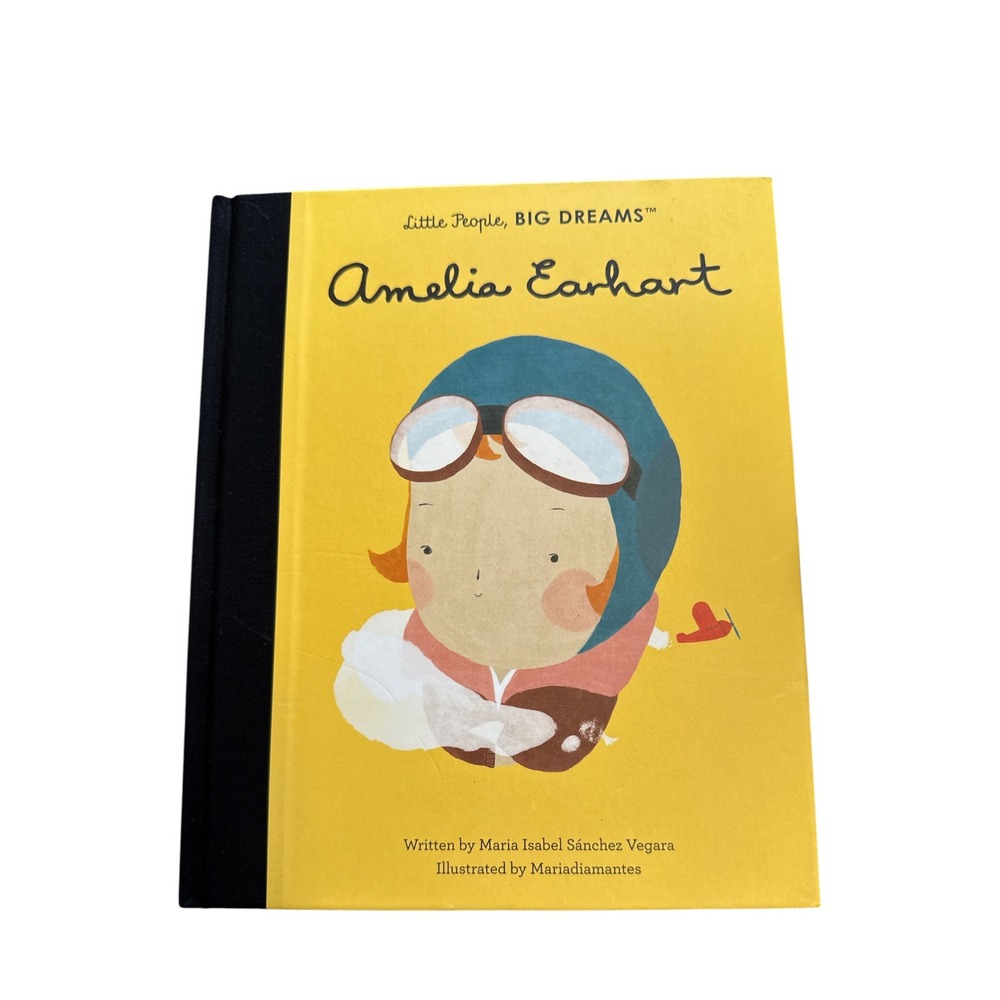 Amelia Earhart Little People BIG DREAMS Hardcover Childrens Biography Book